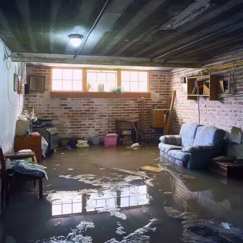 Flooded Basement Cleanup in Orange, MA